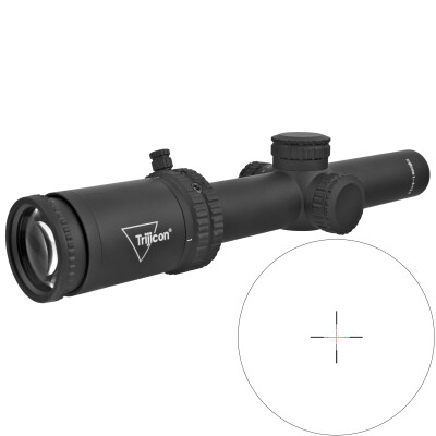 Trijicon Credo 1-4x24 Scope Red MRAD Ranging Illuminated Reticle SFP 30mm Tube