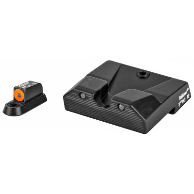 Trijicon HD-XR Night Sight Set fits CZ P10/P10C Green Tritium Orange Outline Steel Housing Matte Black Finish
