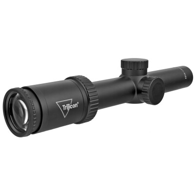 Trijicon Huron 1-4x24mm SFP Hunting Rifle Scope with BDC Hunter Holds Reticle 30mm Tube 1/4 MOA Adjustment Black HR424-C-2700001