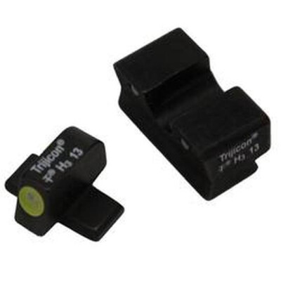 Trijicon HD Night Sight Set Sig P220, P229, P245 Steel Matte Three Dot Tritium Green with Front Dot Outline Yellow