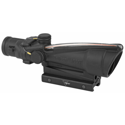 Trijicon ACOG TA11J-308 Riflescope 3.5x35 Illuminated Red Crosshair .308 Ballistic Reticle 1/3 MOA Aluminum Matte Black with TA51 Mount TA11J-308