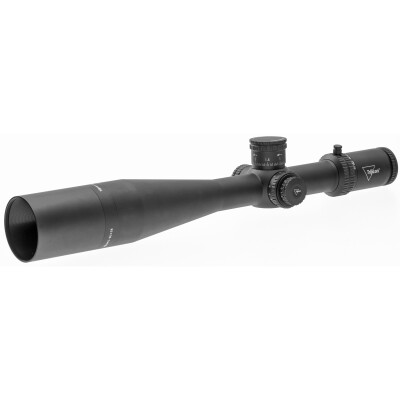 Trijicon Tenmile 5-50x56mm SFP Tactical Rifle Scope with Red and Green LED Illuminated MRAD Long Range Reticle 34mm 0.05 MRAD Adjustment ELR Extreme Black TM5056-C-3000017