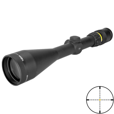 Trijicon AccuPoint 2.5-10x56 Riflescope MIL-Dot Crosshair with Amber Dot, 30mm Tube