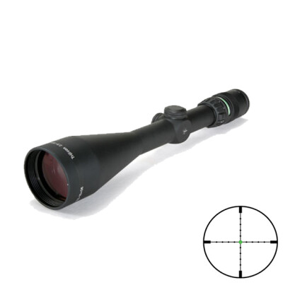 Trijicon AccuPoint 2.5-10x56 Scope Dual Illuminated MIL-Dot with Green Dot Reticle 30mm Tube Matte Black