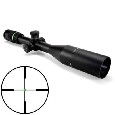 Trijicon AccuPoint 5-20x50 Riflescope Illuminated Green Duplex Crosshair Reticle 30mm Tube 1/4 MOA Side Focus Aluminum Matte Black TR23-1G