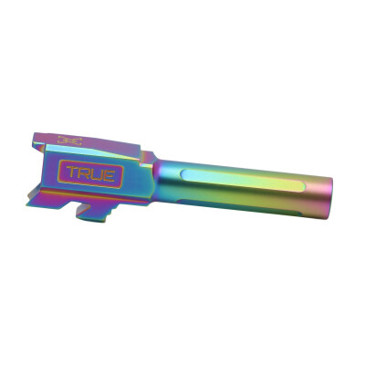 True Precision Replacement Barrel For Glock 43 TiCN Finish