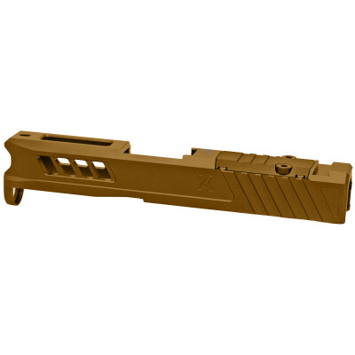 True Precision Slide for Glock 43 with RMS Optics Cut Copper TiCN