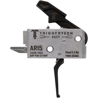 TriggerTech AR15 Duty Two-Stage Flat Trigger 3.5 lbs