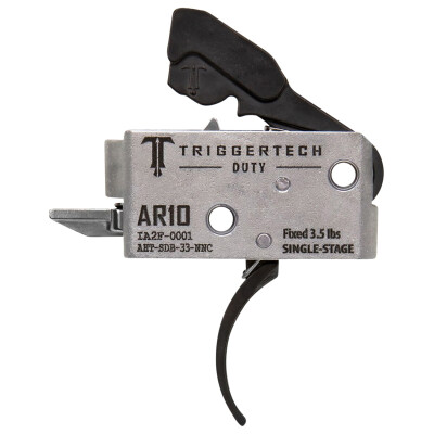 TriggerTech AR10 Duty Single-Stage Curved Trigger 3.5 lbs