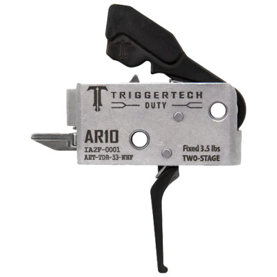 TriggerTech AR10 Duty Two-Stage Flat Trigger 3.5 lbs
