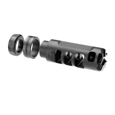 Ultradyne Mercury .264/6.5mm Muzzle Brake 5/8-24 TPI