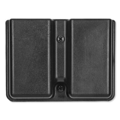 Uncle Mike's Double Magazine Holder 9mm/.40 Double Stack Polymer Black 5136-1