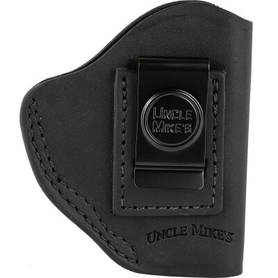 Uncle Mike's IWB Holster Fits Small Frame Revolvers Ambi Black