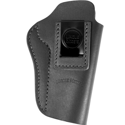 Uncle Mike's IWB Holster 1911 with Rail 4"/5" Barrel Ambi Black