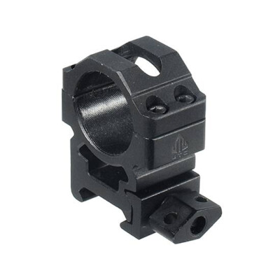 UTG 1" Two Piece Medium Pro Max Rings Black RG2W1154