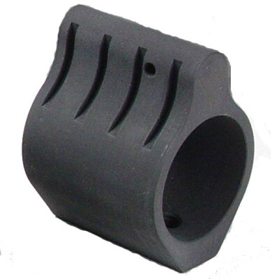 Vltor Weapon Systems AR-15 Set Screw Low Profile Gas Block Stainless Steel 0.750" Barrel Matte Black Oxide GB- SET750BLK