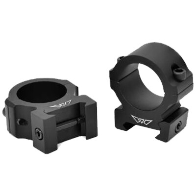 Warne Vapor Horizontal 1" Medium Picatinny Scope Rings