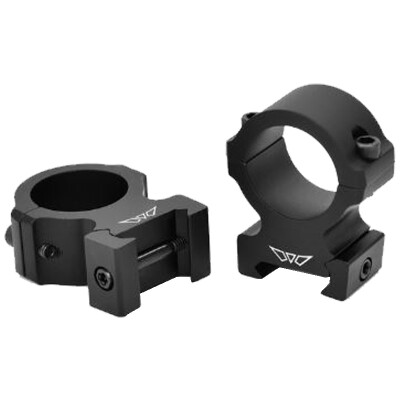 Warne Vapor Horizontal 1" High Picatinny Scope Rings