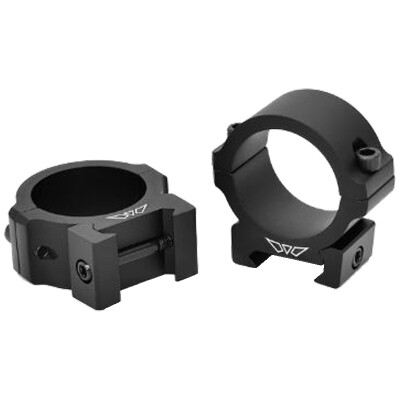 Warne Vapor Horizontal 30mm Low Picatinny Scope Rings