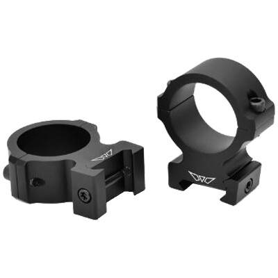 Warne Vapor Horizontal 30mm High Picatinny Scope Rings