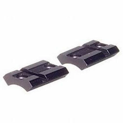 Weaver No. 418M Base CVA Traditions & Winchester Muzzleloader Standard 2-Piece Detachable Top-Mount Base Front & Rear Black Matte