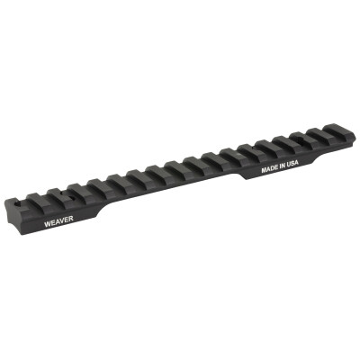 Weaver Mounts Multi-Slot Savage 110 Short Action, 8-40 1-Piece Black