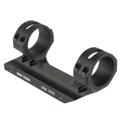 Weaver Premium MSR Optics Mount for 30mm Tube Black