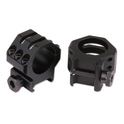 Weaver Tactical 6-Hole Picatinny Ring 30mm Low Black