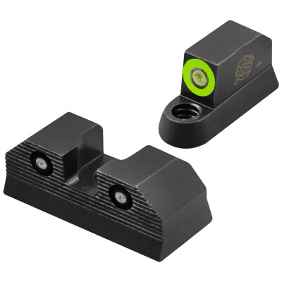 XS Sights R3D 2.0 Night Sights for CZ P-10 Optic Ready Green