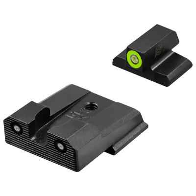 XS Sights R3D 2.0 Tritium Night Sights for HK VP9/P30/45/45C Green