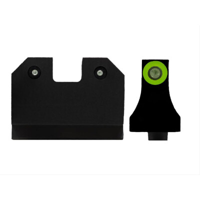 XS Sights R3D Suppressor Height Night Sights for Glock 17/19/26 Green Front Sight