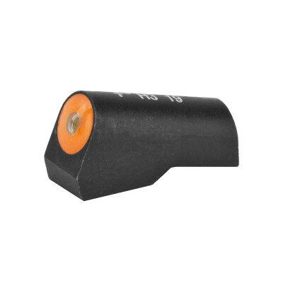 XS Sight Systems Big Dot Tritium Orange Shotgun Requires 0.125" to 0.140" Diameter Bead Front Sight Matte Black