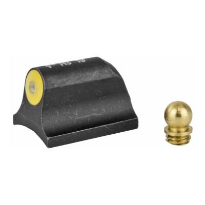 XS Sights Big Dot Tritium Bead Yellow Front Night Sight for Remington/Mossberg Plain Barrel Shotguns