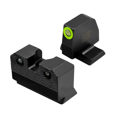 XS Sights R3D 2.0 Night Sights for S&W M&P Optic Ready Suppressor Height Green