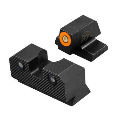 XS Sights R3D 2.0 Night Sights for S&W Equalizer Orange