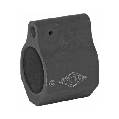 Yankee Hill Machine AR-15 Suppressor Gas Block .750 Diameter Steel Construction Phosphate Coating Black