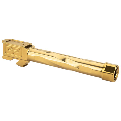Zaffiri Precision Threaded Barrel for Glock 17 Gen 1-4 Gold