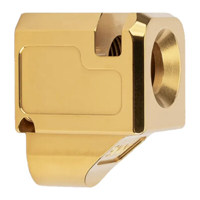 Zaffiri Precision Blowhole Compensator for Glock 43/43X/48 Gold