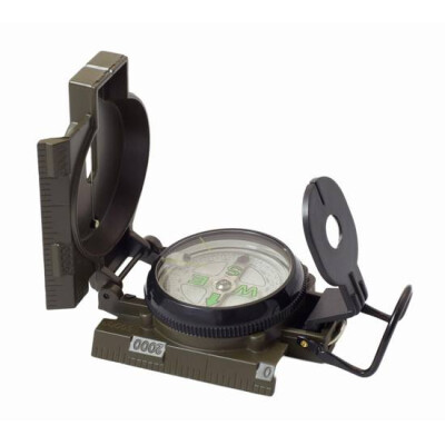HUMVEE Military Style Compass, Olive Drab Metal Case (HMV-COMPASS-OD)