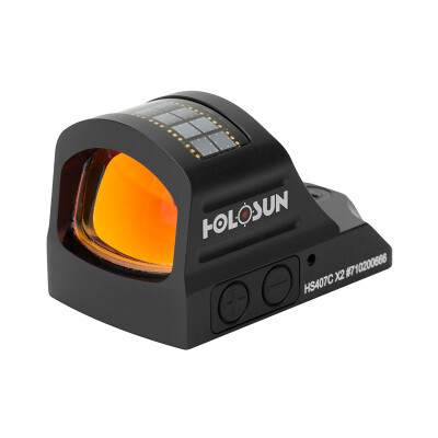 Holosun HS407C X2 Open Reflex Sight 2 MOA Red Dot Reticle