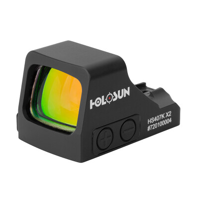 Holosun HS407K X2 Micro Pistol Red Dot Sight 6 MOA