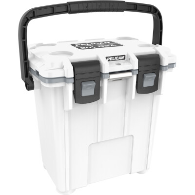 Pelican Elite 20 QT Cooler White/Gray