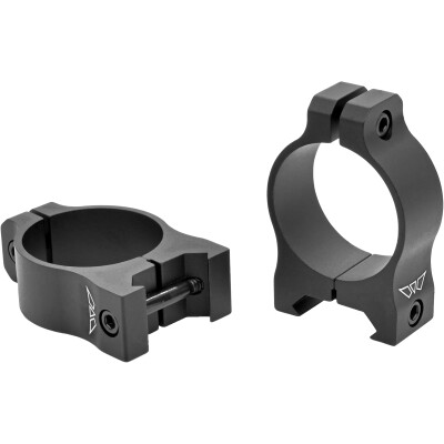 Warne Vapor Vertical Picatinny Scope Rings 30mm Low
