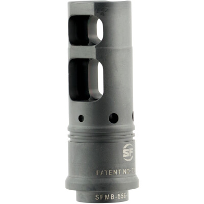 MUZZLE BRAKE FOR 3/4-24 THREADS, SOCOM 338-TI