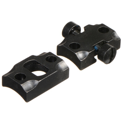 Leupold Standard Mounting System 2-Piece Scope Base For Ruger American Rifles Machined Steel Matte Black