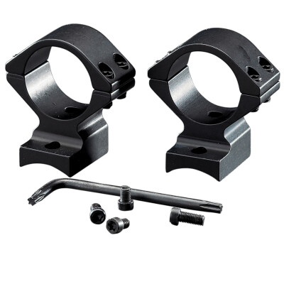 Browning A-Bolt Integral Mounting System Base/Rings 1" Medium Aluminum Matte Black