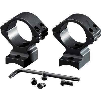 Browning BAR/BLR Integral Mounting System Base/Rings 1" Medium Aluminum Matte Black