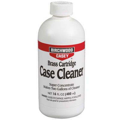 Birchwood Casey Brass Cartridge Case Cleaner Concentrate 16 oz Botttle 33845