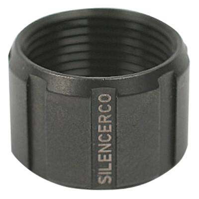 SilencerCo Threaded Barrel Thread Protector .578x28 Thread Pitch Stainless Steel Matte Black