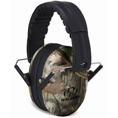 Walker's Game Ear Baby and Kid's Folding Passive Ear Protection Camo